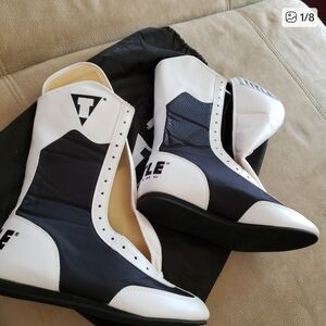 Nwot Title Boxing Black and White Athletic Shoes